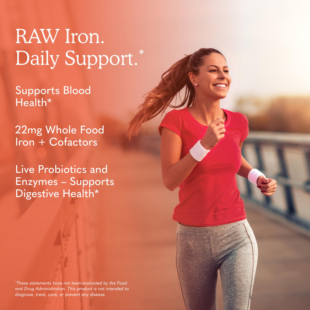 Vitamin Code Raw Iron Supplement, 30 Capsules T91146