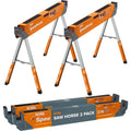 2 Pack Adjustable Folding Heavy Duty Sawhorse N509944