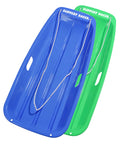 Kids Plastic Snow Sled with Pull Rope and Handles M484