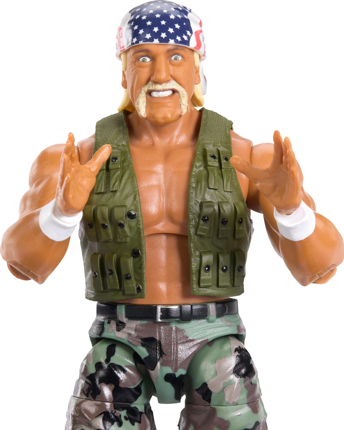 Hulk Hogan Action Figure with Accessory and Build-A-Figure Parts C20749