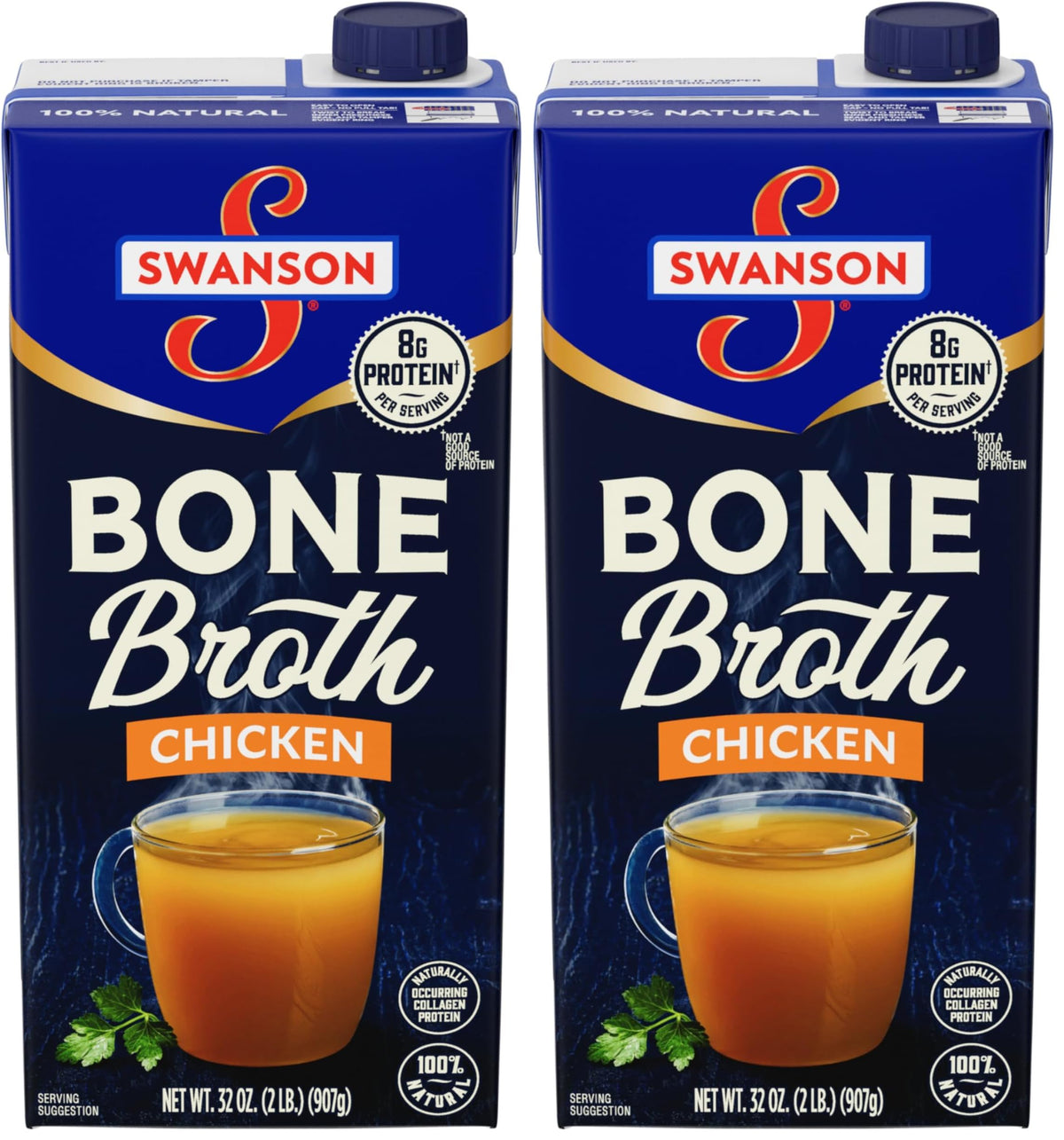 Chicken Bone Broth 32 oz Carton Pack of 2 I1523
