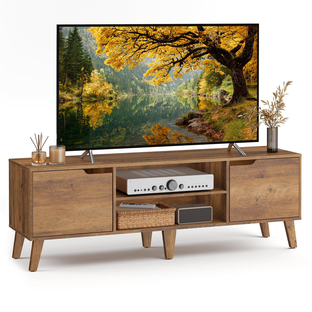 TV Stand with Adjustable Shelf M941239