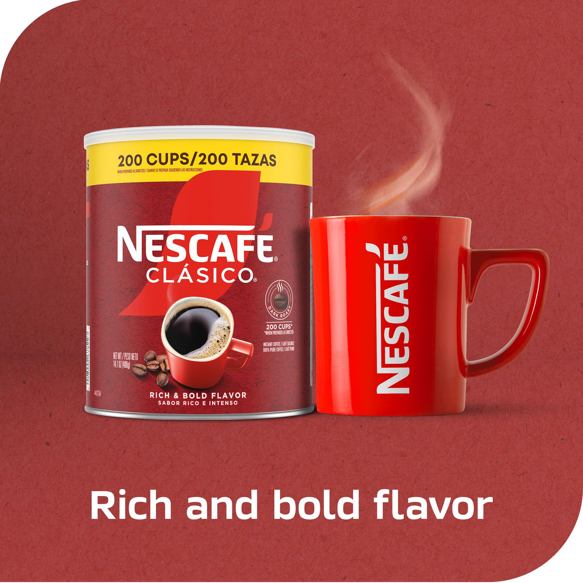Dark Roast Instant Coffee 14.1 oz B27911